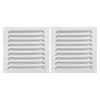 PATIKIL 4 x 4 Inch Aluminum Vent Cover, 2 Pack