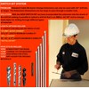 ETS562 Installer Drill Bit, Interchangeable Switch Bit, Screw Point, 9/16-Inch