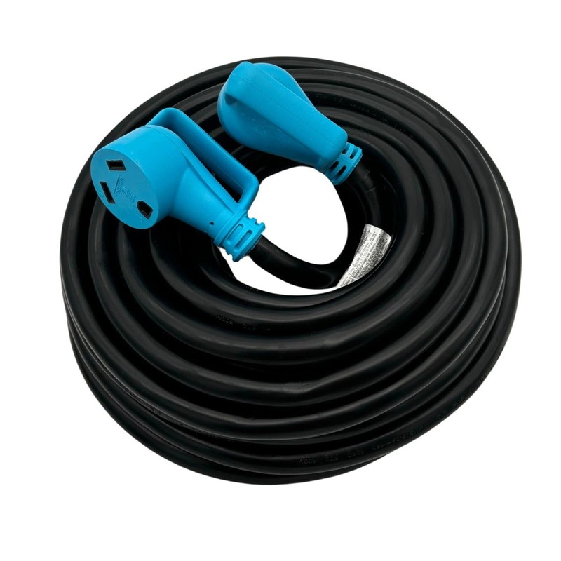 50-Foot 30-Amp RV/EV Extension Cord for TT-30P to TT-30R