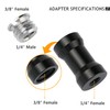 24 Pcs Camera Screw Adapter 1/4 to 1/4 and 1/4