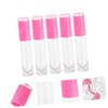 Ipetboom 5pcs 8ml Empty Lip Gloss Bottles Travel Size Sample
