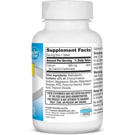 21st Century 21st Century Calcium Supplement, 600 mg, 75 Count