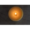 Candlestock Handmade Pure Beeswax Dripless Pillar Candle - 3x6 Inches