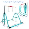 GLANT Gymnastics Bar for Kids with Rings Set, 7 Heights