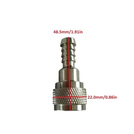 SORAKYUBE 3GF-70250-0 Fuel Line Connector Outboard Motor for TOHATSU/Mercury (2Stroke) Machine Side Female Connector Fuel Tank