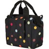 KlickFix Dots Bicycle Bag, Black, One Size