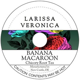 Banana Macaroon Chicory Root Tea (Single Serve K-Cup Pods) (12 pods, ZIN: 576196) - 2 Pack