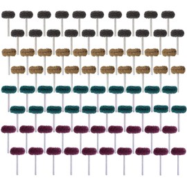 Rocaris 80Pcs 1" (25mm) Abrasive Wheel Buffing Polishing Wheel Set for Rotary Tool…