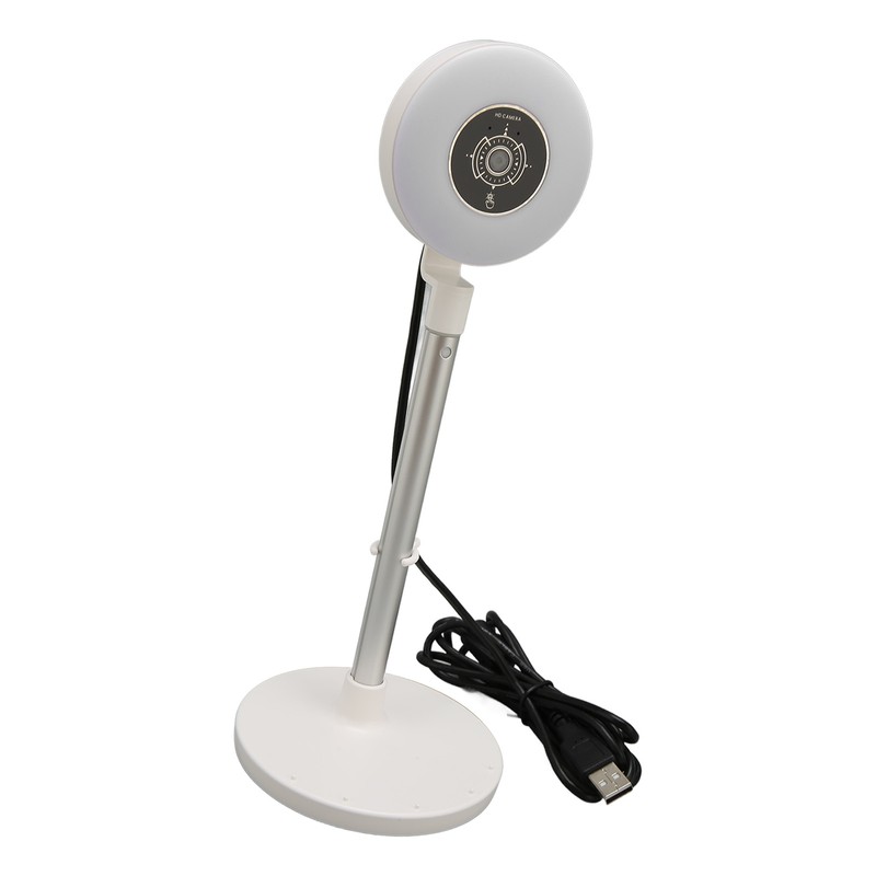 1080P Fill Light Webcam 3 Level Adjustable Fill Light Retractable