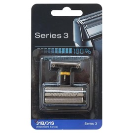 31S 31B 350 360 380 Shaver Foil&Cutter w/Plastic Sealed Packaging Replacement for B-raun 3 Series-Control, for Flex Integral/Flex XP and 5000 & 6000 Series