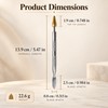 Double-Ended Leather Edge Paint Applicator Pen – Three Styles