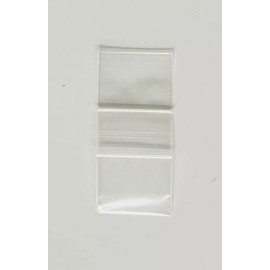 Ziploc 1000 Bags Ziplock BAGS  1" X 1.25”- CLEAR  Mini Plastic Bags A