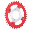 104BCD Electric Bike Chainring and Adapter 38T Aluminum Alloy CNC