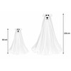 LED Ghost Dog Halloween Decoration with Remote Control – Lightweight