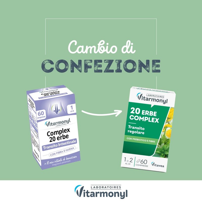 20 Erbe Complex - Transito - Regolarità Intestinale - Con