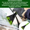 MYPURECORE Heavy Duty Ice Scraper for Car Windscreen with Ergonomic