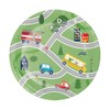 Fun Express Transportation Time Party Round Paper Dessert Plates -