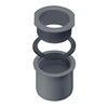 INEFA Screw Socket Gutter to Downpipe, Box Shape, anthracite