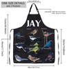 MBMSO Jay Bird Apron Bird Gifts for Bird Lovers Bird