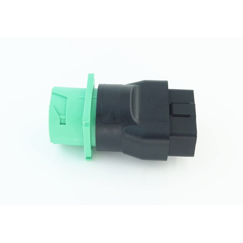 OBD2 Male to Green J1939 Female Adapter