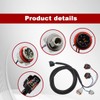 2Pcs Rear Driver and Passenger Side Tail Light Wiring Harness