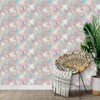 IOHEFY Rainbow Feather Wallpaper Peel and Stick 17.7" x 118.1"