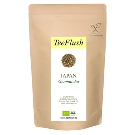 Genmaicha Organic - Japan - Green Tea, 500 g, Harvest 2023, Kyushu Prefecture, Fresh Taste with Sweet Caramel Note