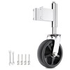 Homhoo Spring Loaded Gate Casters 8” Heavy Duty Gate Caster