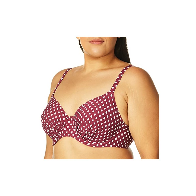 Fantasie Bikini estándar para Mujer, Granates, 40D