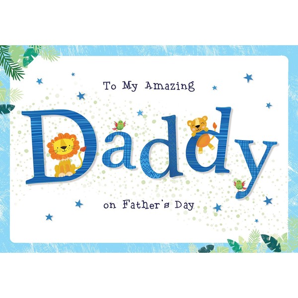 Piccadilly Greetings To Amazing Daddy 9" x 6" Father's Day
