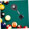 Mipcase Rubber Pool Cue Chalk Holder Retractable Billiard Chalk Tip