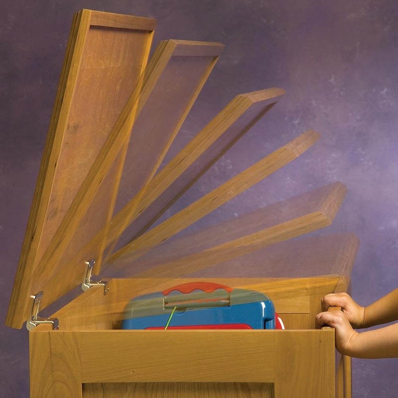 40 inch-pound Lid-Stay Torsion Hinge, Rustic Bronze, 2 per Pack