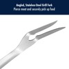 HENCKELS BBQ Grill Fork, Heavy Duty Stainless Steel Meat Fork