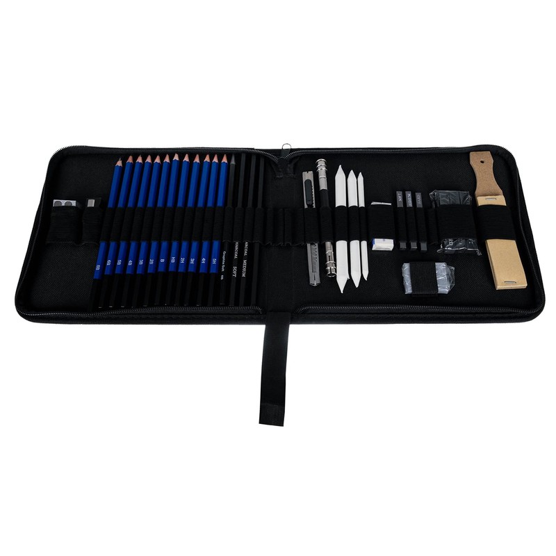 MT MALATEC Drawing Set Pencils Sketching Drawing 32 in 1