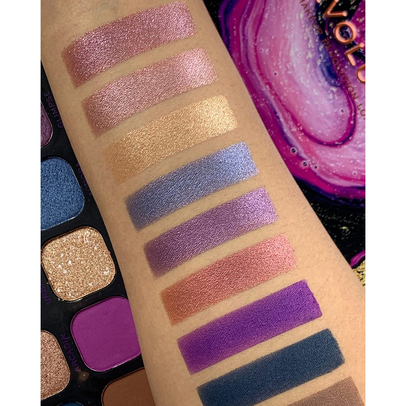 Makeup Revolution, Forever Flawless Eyeshadow Palette, Unconditional Love, 18 Shades,