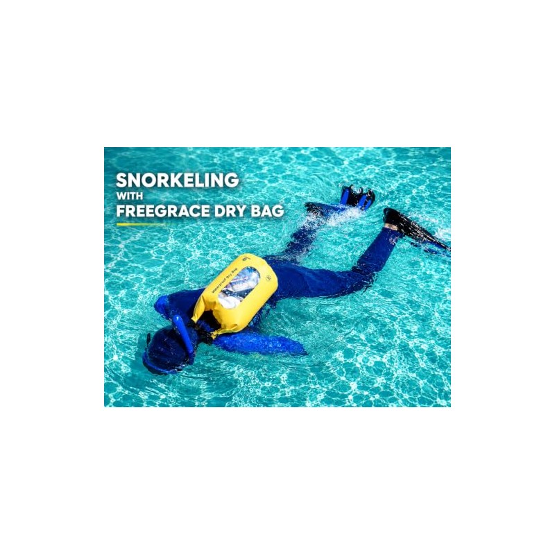 Freegrace - Juego de 3 bolsas secas impermeables - Saco