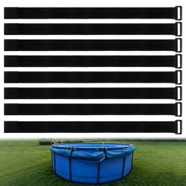 Chuanke 8 Pack Adjustable Solar Cover Holders for Above Ground Pool
