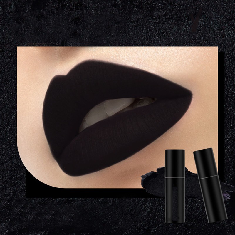 Lipstick Matte Texture Soft Comfortable Paste Material High Saturation Lip
