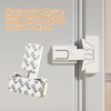 2Pack Fridge Locks for Kids, Child Proof Refrigerator Door Locks