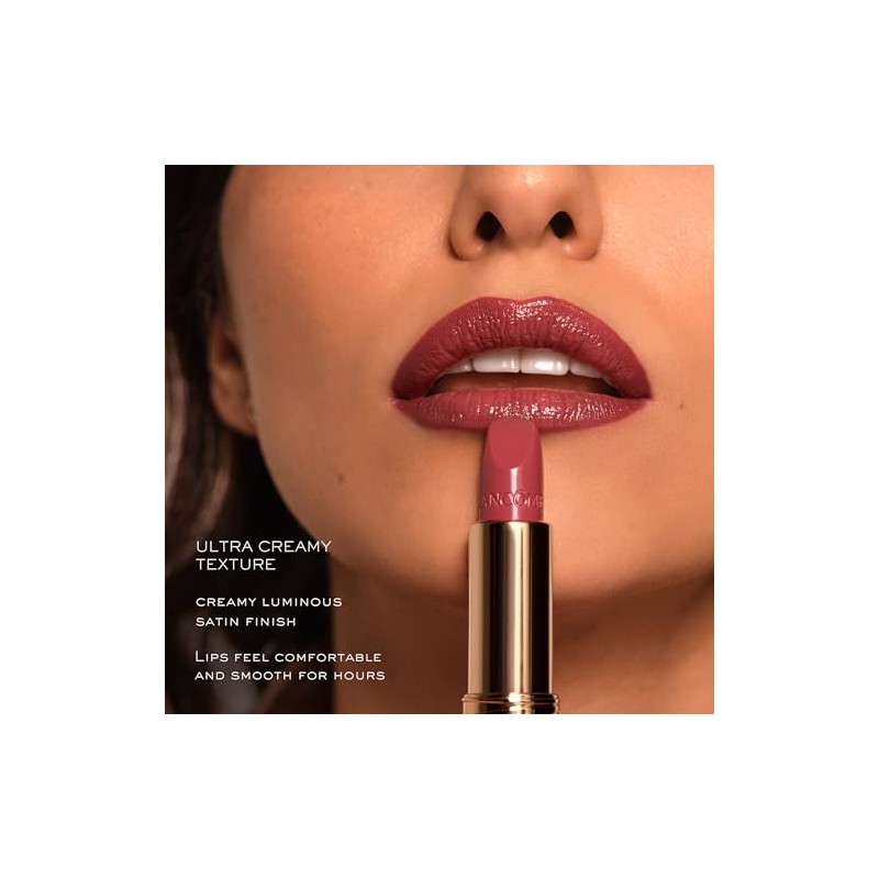 Lancme LAbsolu Rouge Cream - Labial Cremoso de Larga Duración,