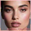 4Blush Palette for Older Women, Blush Palette Highlighting and Contouring,