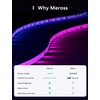 meross Smart LED Strip Lights, 16.4ft WiFi Strip Work with