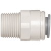 John Guest Straight Adaptor 3/8 inch Tube OD x 3/8