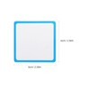 jojofuny 16pcs Square Magnetic Blank Cards Magnetic Name Plates for