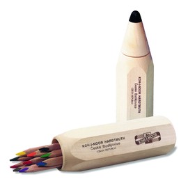 KOH-I-NOOR 7004010001DD Tricolour Coloured Pencil (Pack of 10)