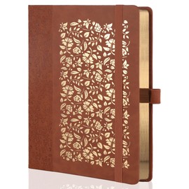 TIEFOSSI B5 Bullet Dot Journals for Women and Men, 160gsm Thick Paper, 150 Numbered Pages, 5 x 5mm Dot Grid, Dotted Bullet Notebooks for Organizing Planners