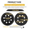 Gnellkoor 4 Pack 5" 8 Hole Replacement Sander Pad Compatible