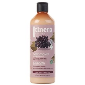 ITINERA Conditioner for Curly Hair with Tuscan Red Grapes, 96% Natural Ingredients, 370 ml, 1 Piece