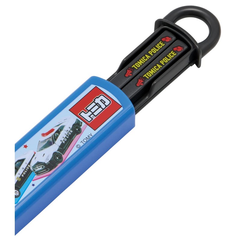 Skater ABS2AMAG-A Children's Antibacterial Sliding Chopsticks Case Set, Tomica 22