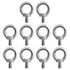 10 Pcs M8 Lifting Eye Bolt 304 Stainless Steel Lifting